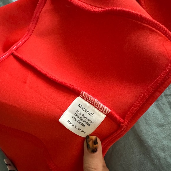 Red bow top size M - Picture 7 of 9